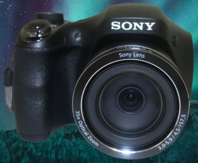 Sony H300 HD 20.1MP Digital Camera Infrared IR/UV Open Full Spectrum Ghost MOD  