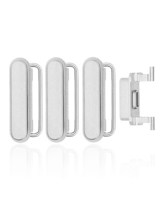 Replacement Hard Buttons (Power / Volume / Switch) For iPhone 6S Plus - Silver
