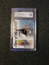 2007 Bowman Baseball John Bowkey Signs Of The Future Auto - CGC 10 - GS183