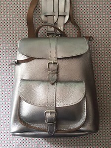 leather small backpack