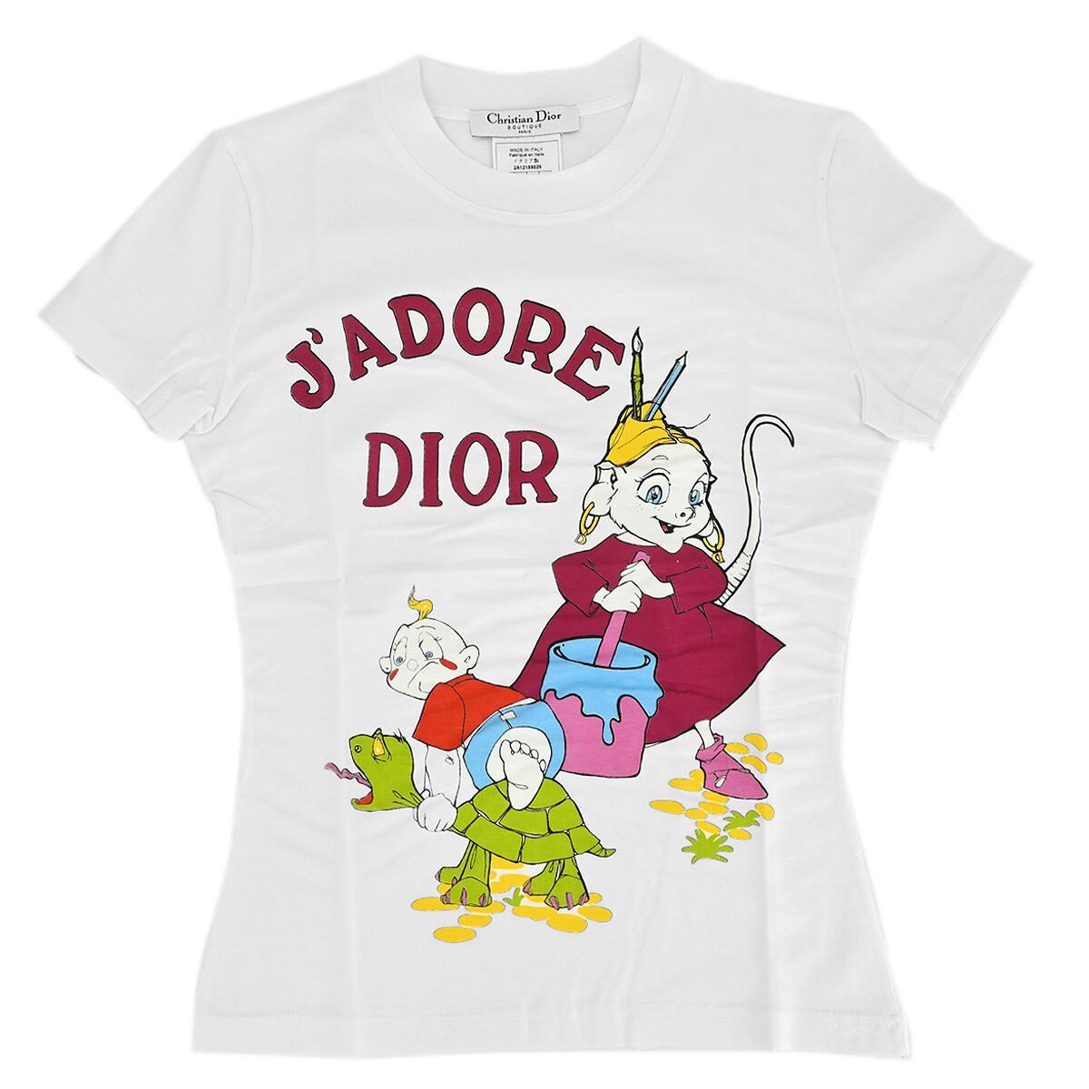 Christian Dior T-shirt Necklace Bangle Nail Seal Set 2A12155029 