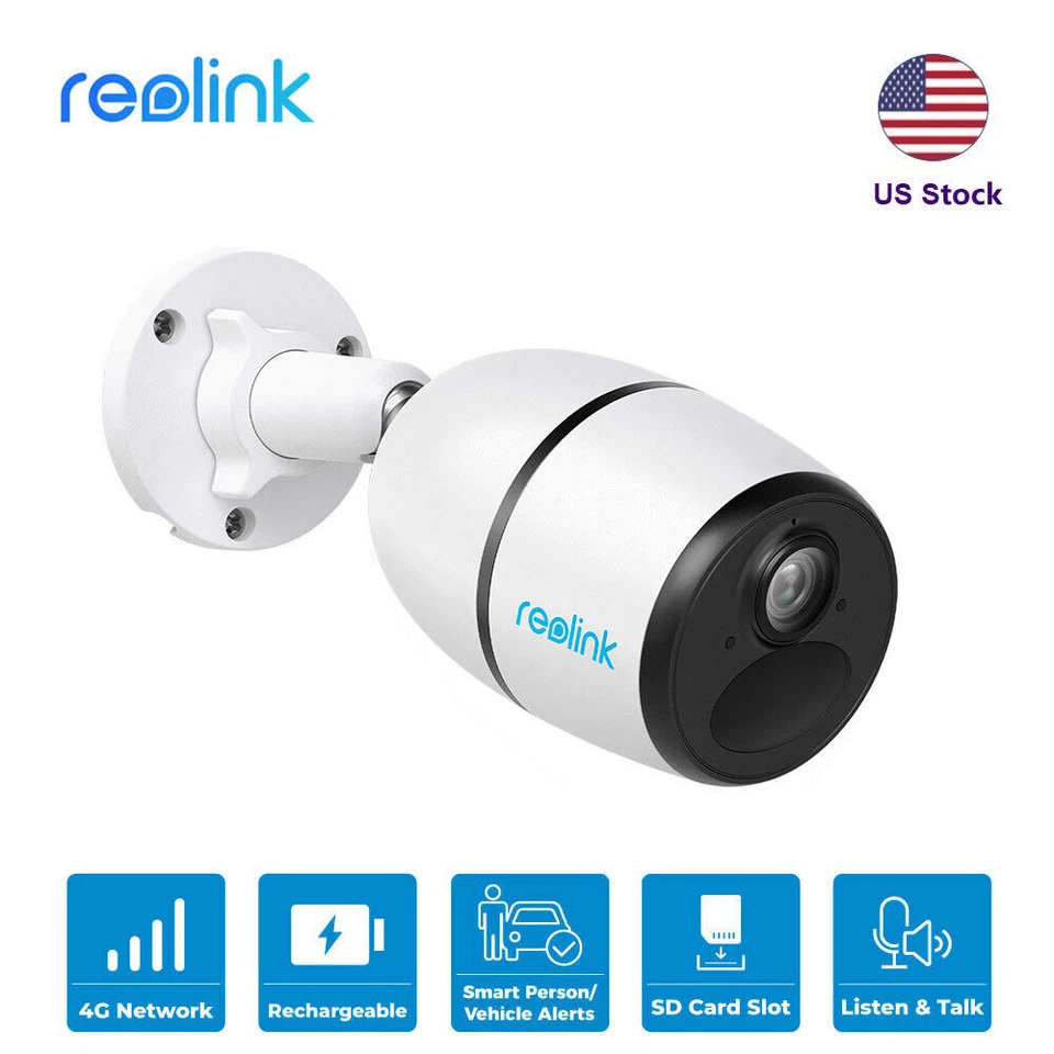 Reolink 2K 4MP HD Wireless Mobile 4G Network Battery Powered Security Camera - Image 2 of 4