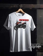 R1300 ADVENTURE RACING Red T-shirt MOTORRAD R1300 GS adv t-shirt WHITE