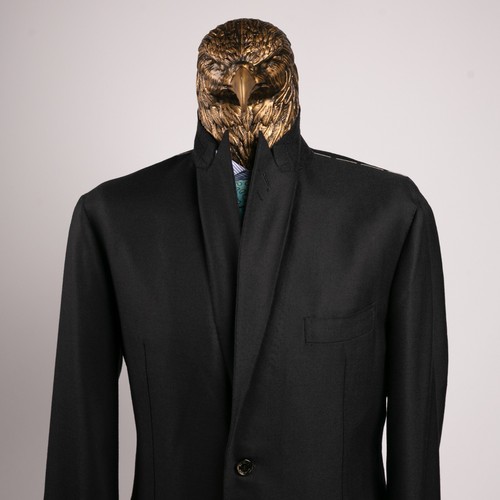 NWT $3950 PATRICK HELLMANN Wool Cashmere Peak Lapel Suit Midnight Blue 47US/57IT - Picture 7 of 24