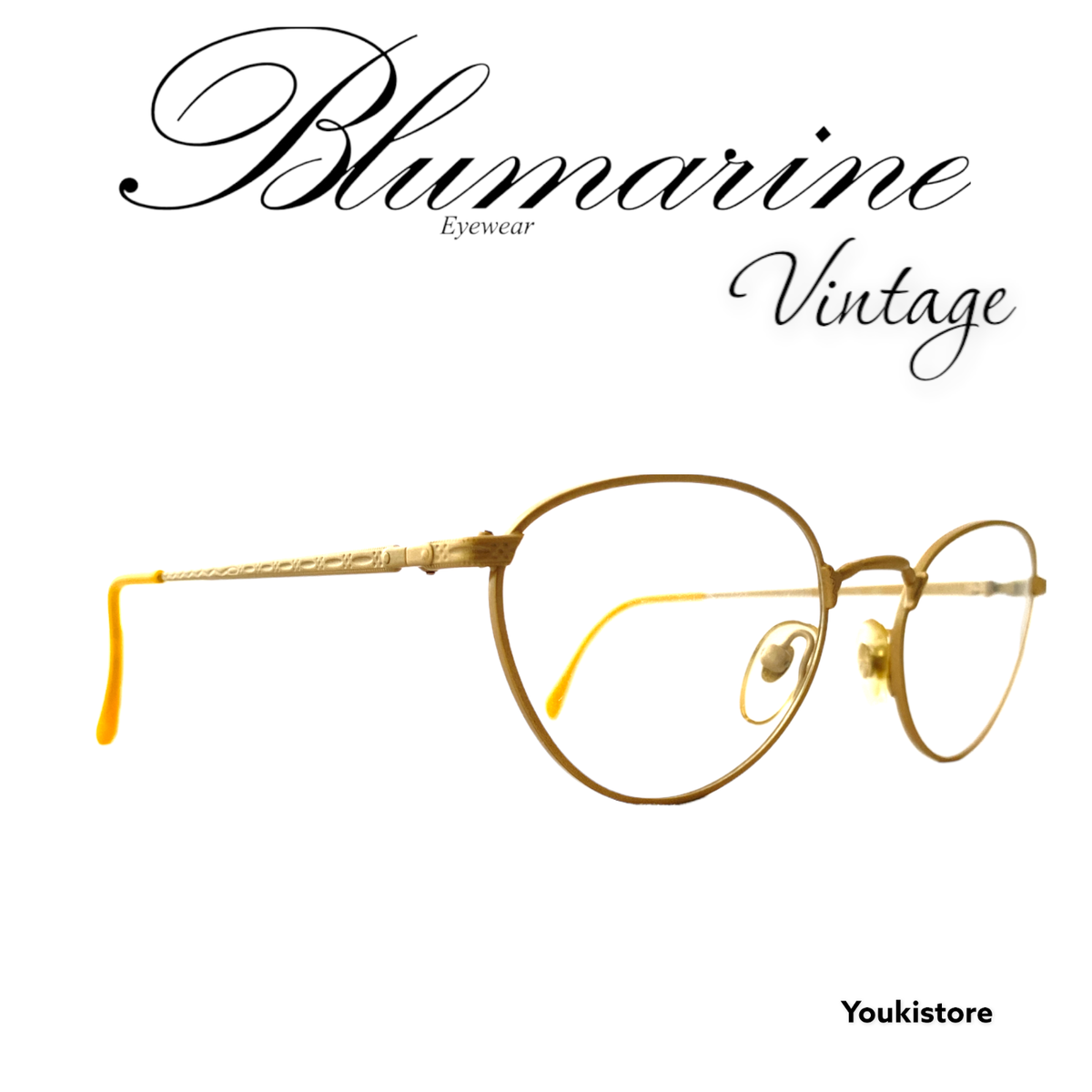 BLUMARINE occhiali da vista BM 145 G-30 VINTAGE 90s eyeglasses M