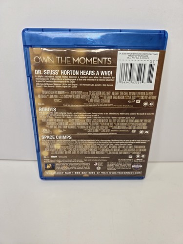 DR. SEUSS: Horton Hears a Who / Robots / Space Chimps (Blu-ray 2012, 3-Disc Set) - Picture 17 of 21