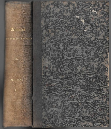 ANNALES DU BARREAU FRANÇAIS ou CHOIX DES PLAIDOYERS ET MÉMOIRES Droit en 1841