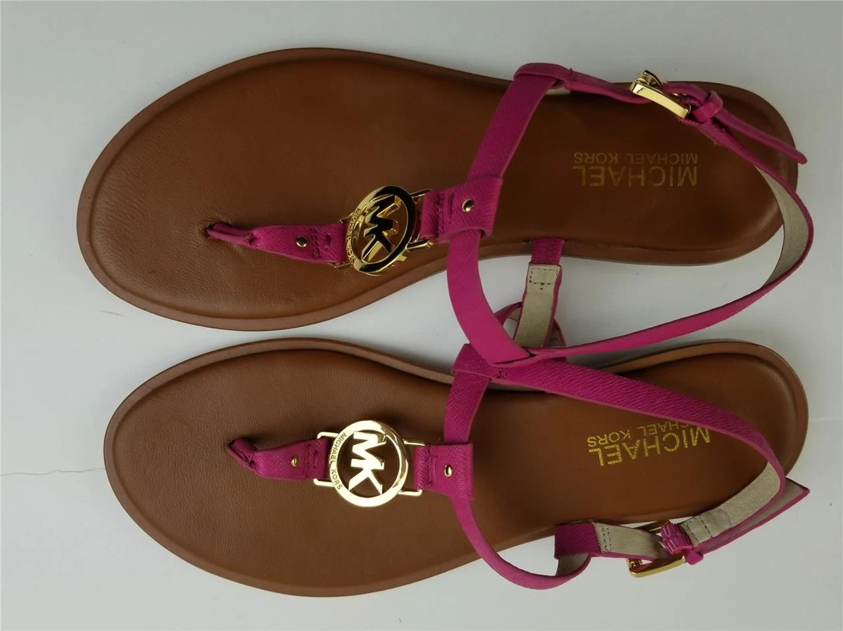 Michael kors purple sandals discount