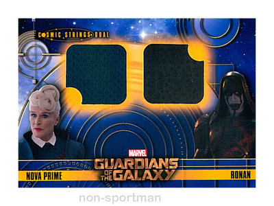 GUARDIANS OF THE GALAXY COSMIC STRINGS COSTUME CSD-10 NOVA PRIME & RONAN
