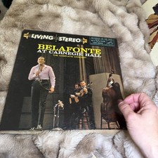 Harry Belafonte–Belafonte At Carnegie Hall-1959 RCA Victor 6006 2LP Vinyl Record