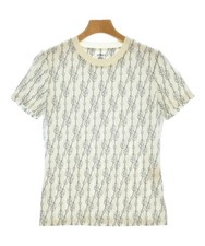 HERMES T-shirts/Cut  Sewns WhitexBlack Patterned 36 Approx. S 2200674567030
