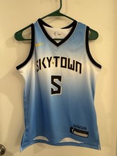 Nike Chicago Sky Reese Rebel Edition WNBA Jersey Blue White Black Size M Youth