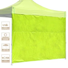 InstaHibit Sidewall Block Out UV50+ Fit 10x10Ft Pop up Canopy 1 Piece Camping