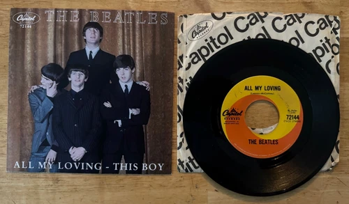45 7" CANADA SP THE BEATLES ALL MY LOVING CAPITOL 72144