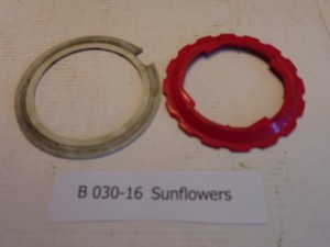 Lustran USED Sunflower Plates with Filler Rings for John Deere 71 Planters