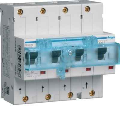 Hager SLS-Schalter HTN625E Hauptleitungsschutzschalter SLS-Schalter