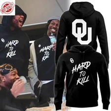Oklahoma Sooners OU Hard To Kill Shirt Sooners Hoodie Black S-3XL