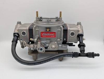 Edelbrock VRS 4150 Carb Dual Inlet Fuel Feed Line -6 AN Hose