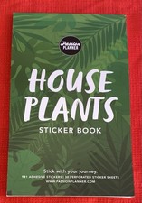 Passion Planner Undated House Plants Sticker Book 981 Adhesive Stickers