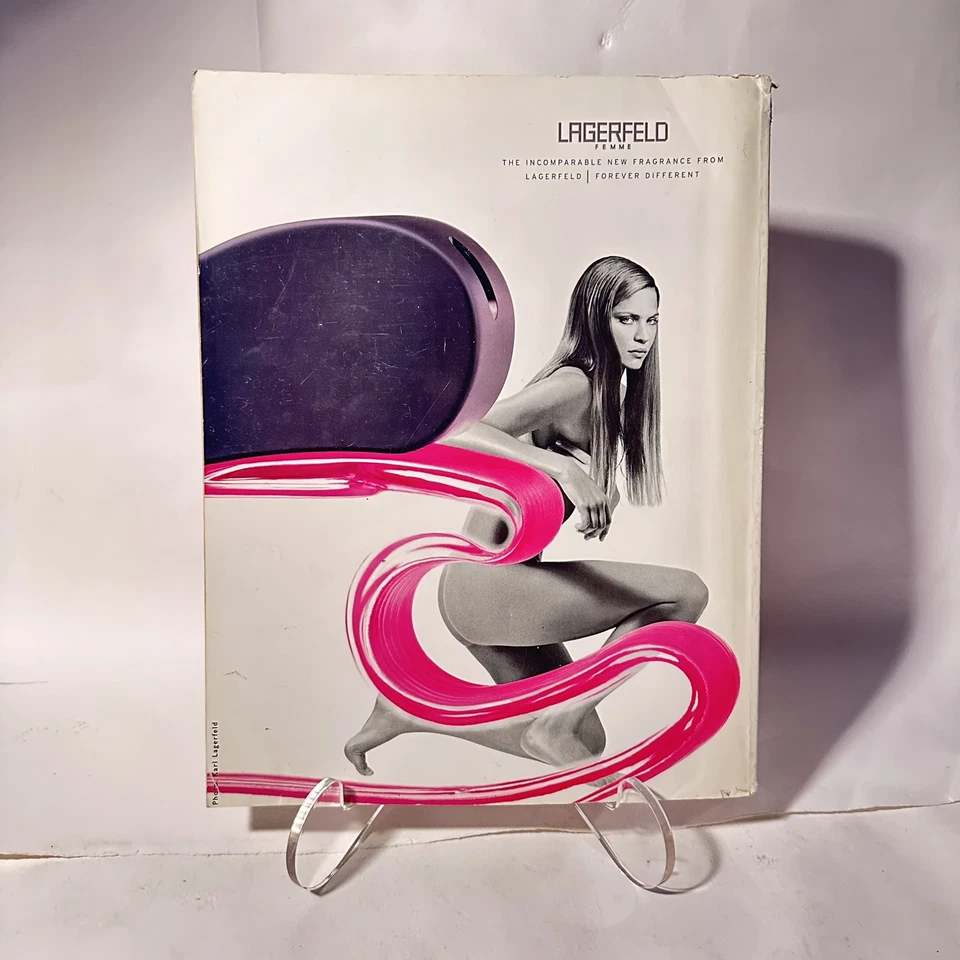 British Vogue 2001 September Vintage Magazine Gisele Dolce & Gabbana Burbridge - Imagem 4 de 4