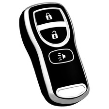 for Nissan Key Fob Cover, Soft TPU Protection Key Fob Case Fit for Nissan Arm...