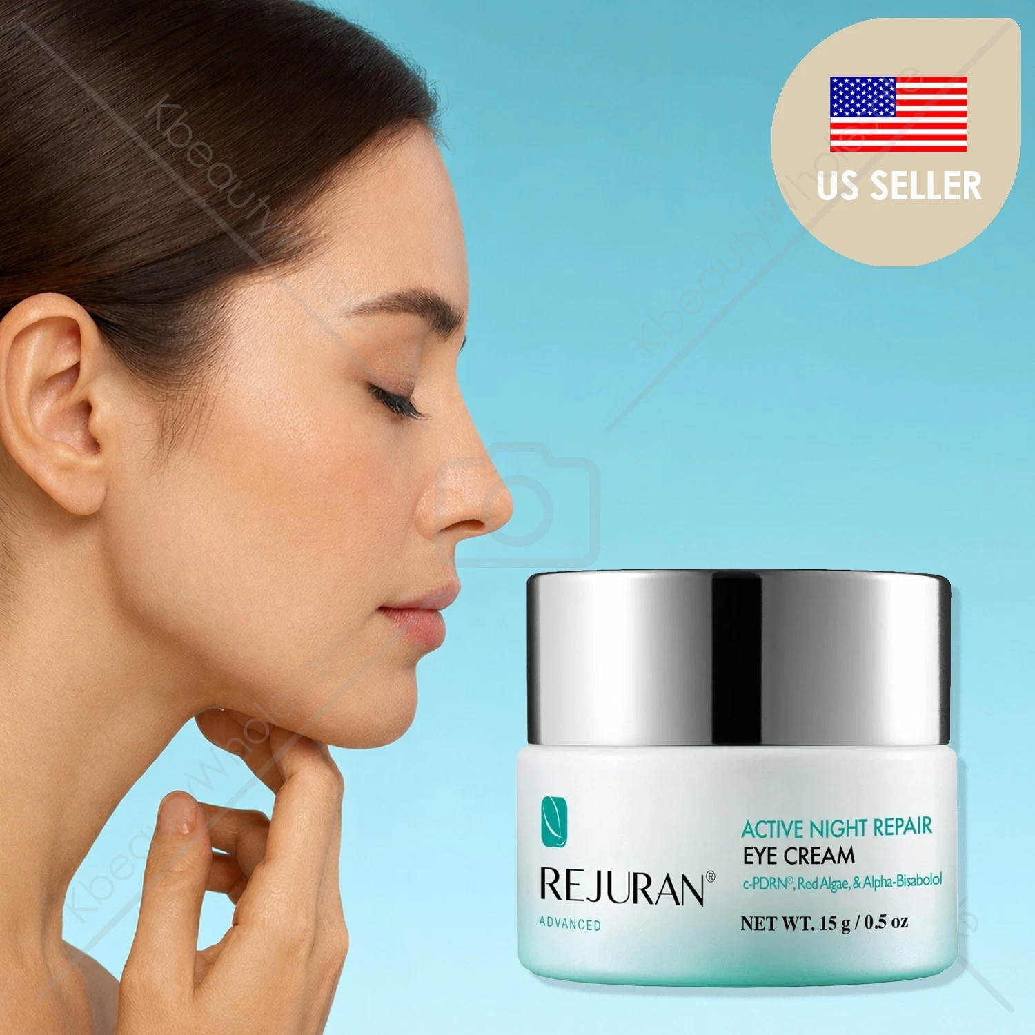 [REJURAN] Advanced Active Night Repair Eye Cream, K-Beauty Gift MOM, Women