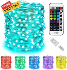 Minetom Color Changing Fairy String Lights - 33 ft 100 LED 33 FT, 16 Colors 