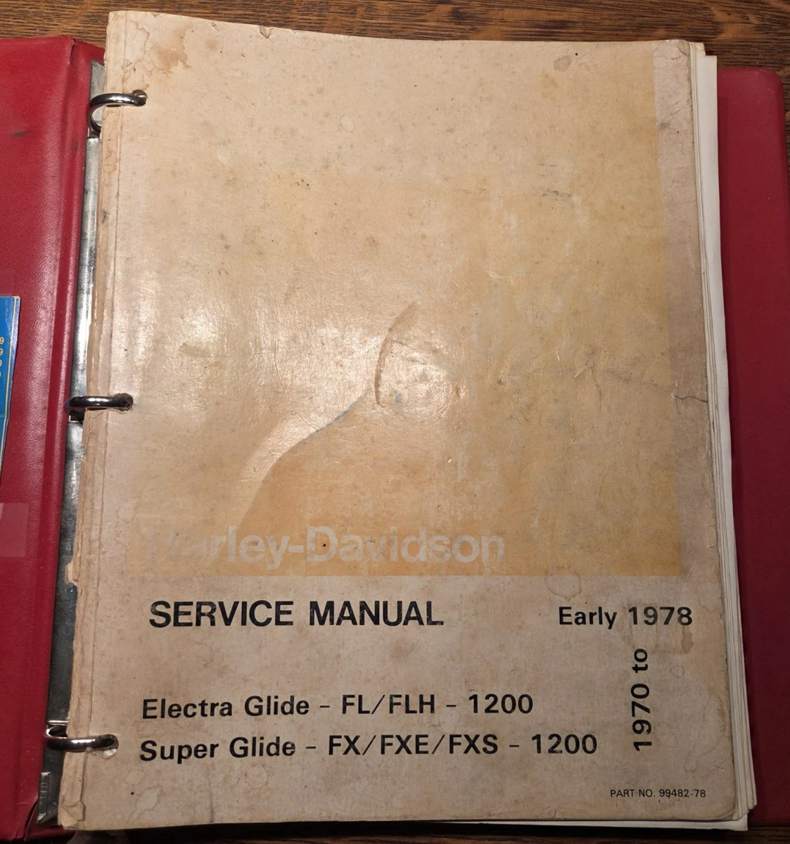Super Harley-Davidson Motorcycle Repair Manuals & Literature for