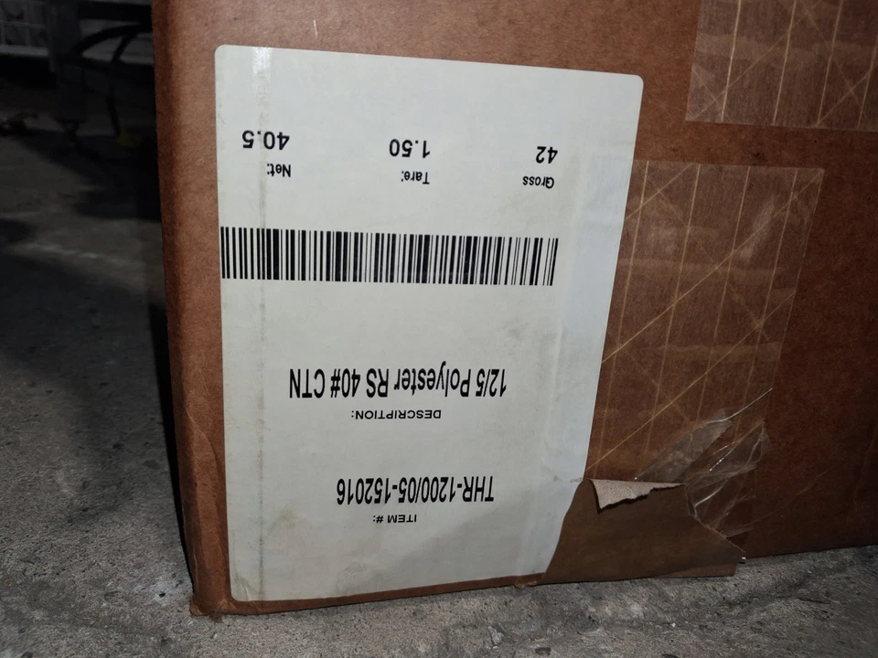 12/5 Polyester 100% Thread Roll – Approx. 20 lb, Industrial‐Grade - Image 4 of 4