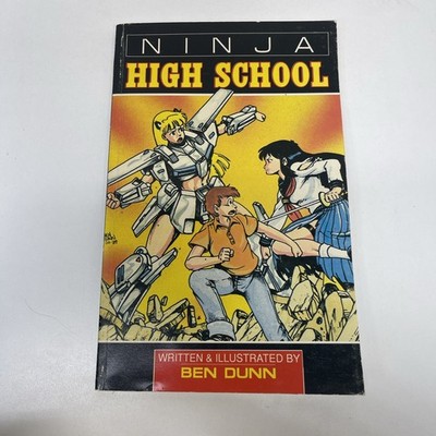 NINJA HIGH SCHOOL - Ben Dunn - 1992 Rare - Preowned