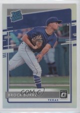 2020 Panini Donruss Optic Rated Rookies Holo Prizm Brock Burke Rookie RC 05qn