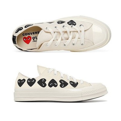Comme Des Garcons PLAY x Converse Chuck Taylor 70 Low Sneakers P1K126 144598641