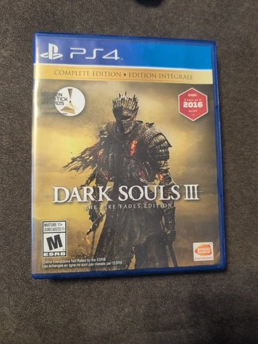Dark Souls III 3 The Fire Fades Edition PS4 Complete PlayStation 4