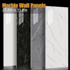 20/40pcs Glossy Marble Pattern Wall Panels Wall Sticker Wall Panels Wall Decals