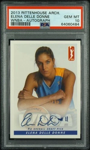 2013 Rittenhouse WNBA Elena Delle Donne Rookie Autograph PSA 10
