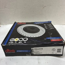 DBA DBA653S Street Series Brake Rotor Black Painted