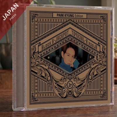 Block B - Jackpot Japanese Version PARK KYUNG Edition CD Japan Import K-Pop