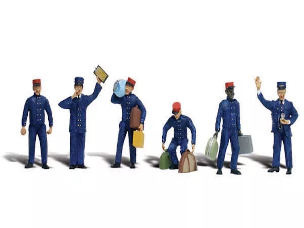 鉄道模型 NTRAIN Woodland Scenics A2131 N Train Figures Train Personnel (8PCS) | eBay
