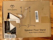 PERLESMITH Speaker Floor Stands Model PSSS1 Extend 30-45 Inch 1Pair NOB