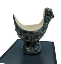 VASE  CERAMIQUE ZOOMORPHE VINTAGE LAVE FAT LAVA GIUGE LE VAUCOUR VALLAURIS