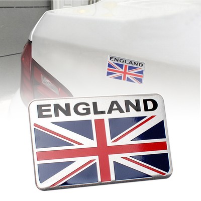Metal UK England Flag Sticker Car Truck Decal Body Emblem Badge Auto Accessories