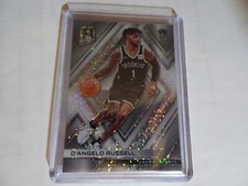 D'Angelo Russell 2017/18 Panini Spectra WHITE SPARKLE PRIZM Refractor - BROOKLYN