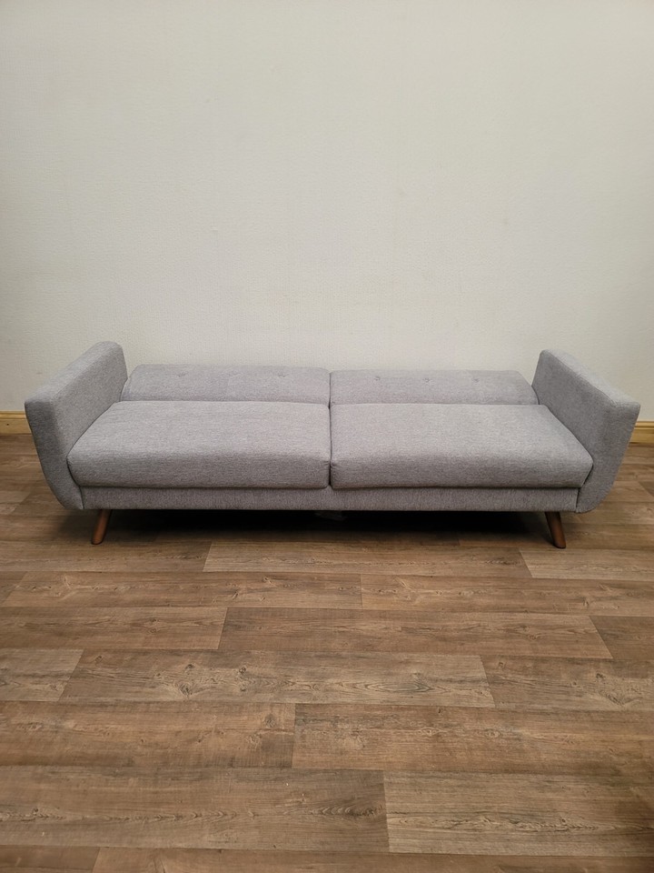 Sofa Bed 3 Seater Sofa Bed Large SofaBed Living Room Sofa Grey Fabric