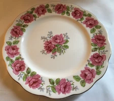 Lady Alexander Rose by Queen Anne 8 1/4" Salad Plate 