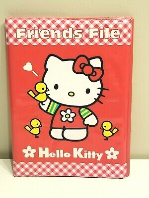 Collectible Sanrio Hello Kitty 1998 Rare Pink Vinyl Folder Portfolio EUC |  eBay