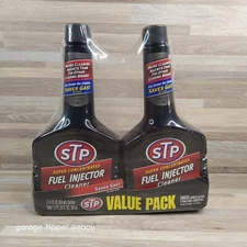 STP Super Concentrated Fuel Injector Cleaner 12 OZ (2 Ct) TOTAL 24 Fl Oz
