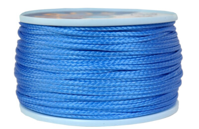 DYNEEMA Flechtleine / Seil / Flechtschnur Ø 3mm / 100 Meter Fb. blau / 950 daN