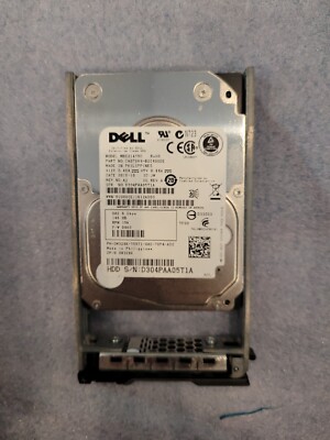 Dell 146GB 15k SAS 6G HDD 2.5in 6Gbps 2.5+Tray