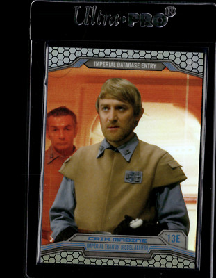 2014 Topps Star Wars Chrome Perspectives Refractor #13E Crix Madine