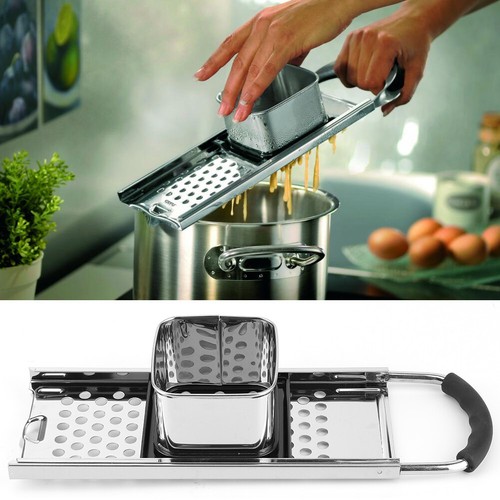 Stainless Steel Multi Function Vegetable Grater Chopper Cutter Shredder Potat US - Picture 11 of 12